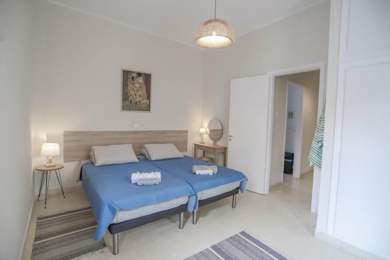Traditional Town Garden Apartment Rhodes City Buitenkant foto