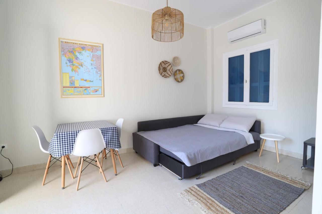 Traditional Town Garden Apartment Rhodes City Buitenkant foto